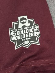 Adidas Creator Tee MSU Baseball National Champs 2021 T-shirt Maroon Men’s Large