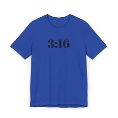 Inspirational Unisex Jersey T-Shirt – Faith, Scripture, Gift, Everyday Wear,