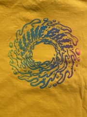 Vintage NHS Slime Ball Skateboards Yellow T Shirt Sz 2XL (25.5in W X 30in L) Y2K