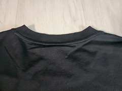 Boss By Hugo Boss Men Black Tee Shirt Front Pocket Logo Ribbed Cuff & Collar XL