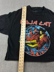 Doja Cat T-Shirt Men’s L Black Lightning Planet Her Cotton Music Concert Urban