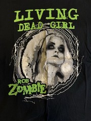 Rob Zombie Living Dead Girl Black Graphic Print T-Shirt Men’s XL