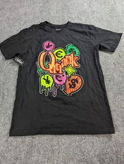 Outrank T-Shirt Men’s L Black Graphic Print Money Bags NWT