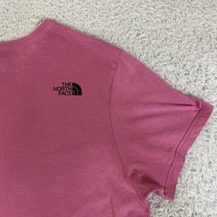The North Face T Shirt Mens 2XL Pink Logo Short Sleeve Outdoors Hiking Walking