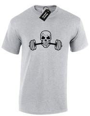 Skull Lifting Gym Training Mma Bodybuilding Weights Unisex T-Shirt