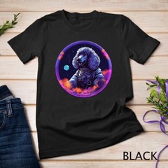 Space Standard Poodle Dog Mom Dad Standard Poodle T-Shirt Unisex T-shirt