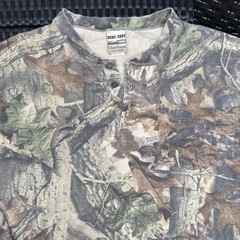 Jerzees Outdoors Mens 2x Mossy Oak Break Up Camo Long Sleeve Tee W/Pocket
