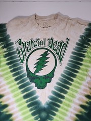 Vintage 1998 Grateful Dead “Countdown” Steal Your Face Tie-Dye T-Shirt Size Lg