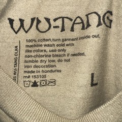 2025 Olive Green Purple WU-TANG CLAN C.R.E.A.M. TEE