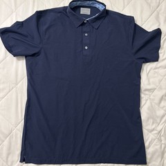 Jachs New York Shirt Size Small Navy Blue Short Sleeves