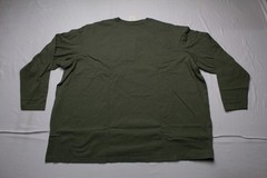 Duluth Trading Co. Men’s Longtail Relaxed Henley T-Shirt JK5 Rosemary Size 4XL