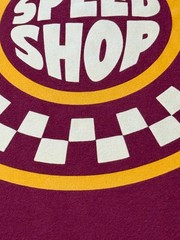 FASTHOUSE – Men’s Short Sleeve XL – EXTRA LARGE – Burgundy – F/H Speed Shop
