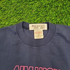 Vintage 80s Aim-High US Air-Force Shirt Large 22×28 Aviation USA USF