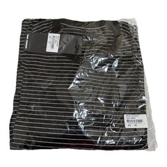 Good Counsel Wanzer Henley Long Sleeves Black T-Shirt 3XL White Stripe Tee NWT