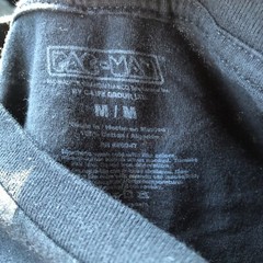 Medium cotton mix Pac-Man T-shirt!! Clean Very Nice Dark Color Print