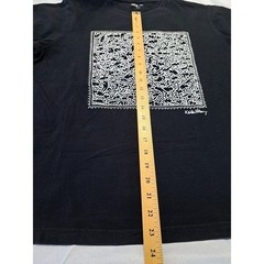 Uniqlo UT Keith Haring Pop Art Graphic T-Shirt Black White Mens Large