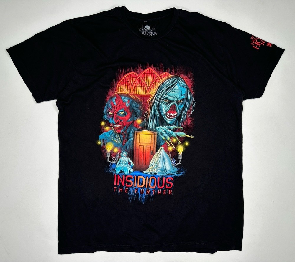 Universal Studios Halloween Horror Nights Insidious The Further T-Shirt | L