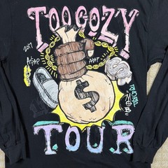 ASAP Mob Too Cozy Tour 2017 Long Sleeve T Shirt Size Medium