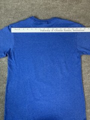 Adult S T Shirt Bigfoot Fun Park Rainbow Unicorn Believe Fantasy Blue Travel