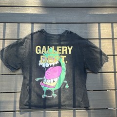 Gallery Dept. Too High To Die Black Graphic Puppet Tee Crew Neck Cotton M