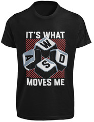 WASD It’s What Moves Me T-SHIRT Funny PC Gamer Computer Keyboard Nerd Geek GIFT