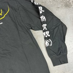 Bruce Lee Casetify T Shirt Mens XL Black Long Sleeve Flaws Preowned