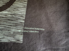 Vintage 90s Y2K Giovanni Valentino Italy Cotton Logo Shirt TShirt Men’s Sz L