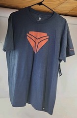 Polaris Slingshot Mens Blue/ Orange Solid Graphic T-Shirt Size XL
