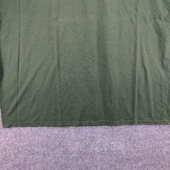 Gildan Mens Co-Alliance Logo T-Shirt Green 3XL Crew Neck Polycotton Dry Blend