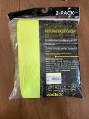 Walls Short Sleeve Working Man’s Pocket Tees 2X Yellow 2 Pack New In Pkg