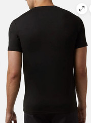 3 PACK – 32 DEGREES COOL MEN’S SHORT SLEEVE CREW NECK SHIRT BLACK Large
