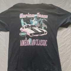 ChemistryChevy L/G Black Cotton Graphic Racing Team Tshirt