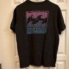 Billabong Men’s Black Graphic Logo Crew Neck Short Sleeve T-Shirt Size M