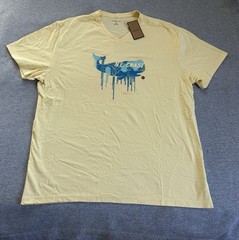G.H. Bass Shirt , N E. Coast Whale Watching Phase 1E. V Neck XL BRAND NEW