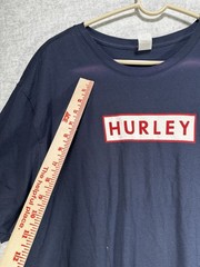 Hurley Shirt Adult XXL 2XL Navy Blue Graphic Beach Outdoor Classic Mens