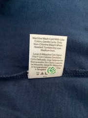 GEORGE SUPER SOFT ESTATE BLUE LONG SLEEVE CREW NECK TEE SHIRT Sz S*