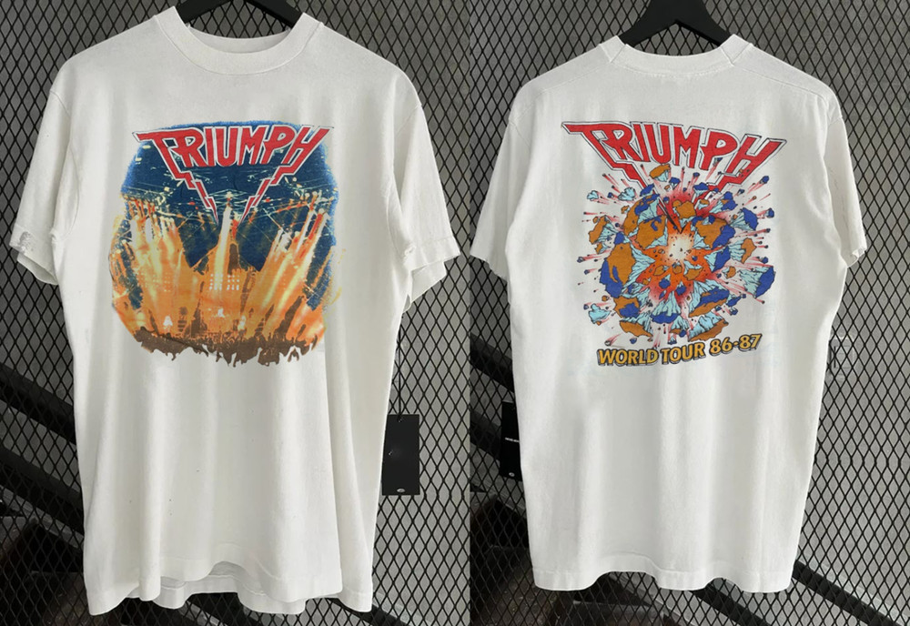 Triumph Band Tour Unisex T-Shirt All Size S-5XL DI1088