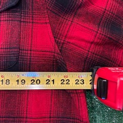 Vintage Field and Stream Red and Black Button-Down Flannel Shirt Adult XL