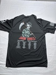 A4 Short Sleeve Shirts Men’s Red Black Small & Medium Shirts 2pc
