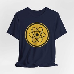 Science Atom Symbol T-Shirt | Nuclear Physics Chemistry Graphic Tee Shirt