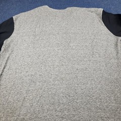Ecko Unltd Mens Grey Marled Thermal Long Black Sleeve Shirt 4XL NWT Y2K