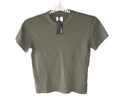 Buck Mason New Field Spec T Shirt Mens Small Green Cotton SS