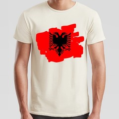 Albania Double Headed Eagle Culture Mens T Shirt National Symbol