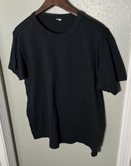 Buck Mason ToughKnit T-Shirt Mens Small Black Cotton Made in USA Crewneck – NWD