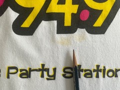 Vtg Wild 94.9 T Shirt XL Bay Area’s Party Station Radio Promo KYLD Double Sided
