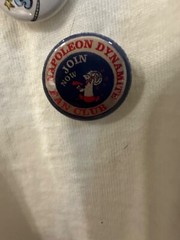 Napolean Dynamite T Shirt and Pins size Large