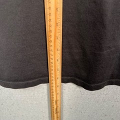 Pangaia Mens Size XL Black Seaweed Organic Cotton T-Shirt Sustainable Casual
