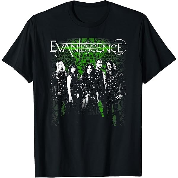 Evanescence – Blue Glow Logo Black S-5XL T-Shirt HRN753