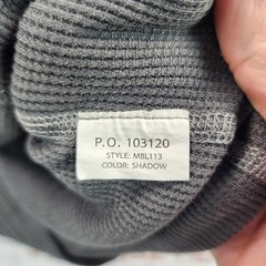 Carhartt Force MBL113 Shadow Gray Waffle Knit Thermal Base Layer Mens Medium M
