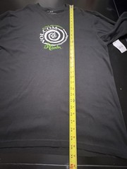 NWT Volcom Men’s Long Sleeve Tee Black Vent The Garden Size XL
